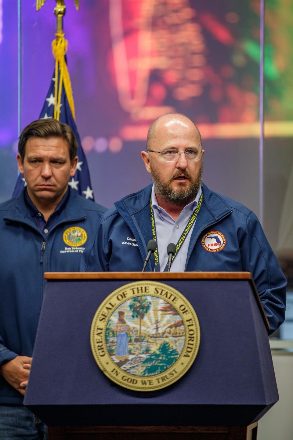 Florida Division of Emergency Management director Kevin Guthrie