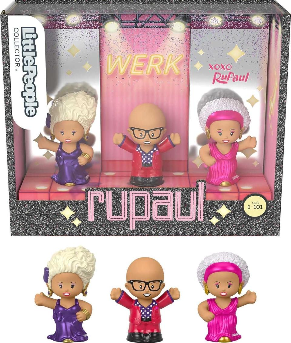RuPaul Fisher-Price Little People Collector Set: $12 Mini Figurine Set