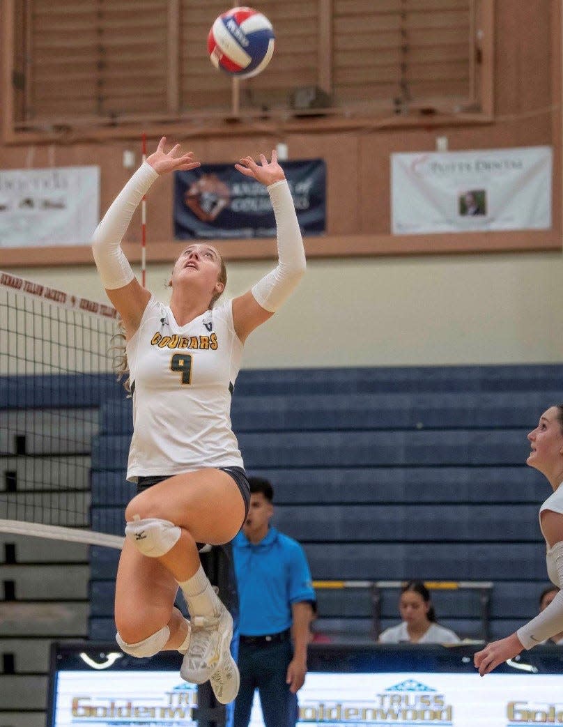 Kate Duffey, who has committed to UCLA, is one of the top setters in the county and a leader for first-place Ventura.
