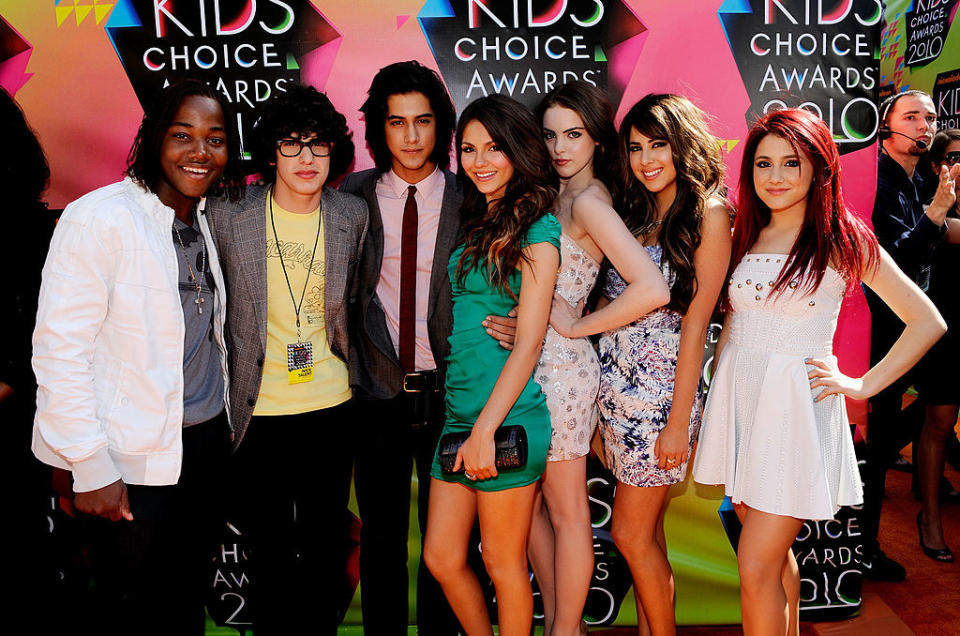 The cast of "Victorious"