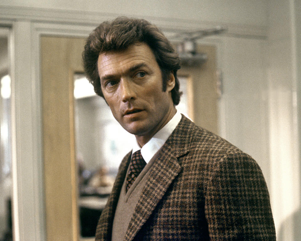 Clint Eastwood as Inspector Harry Callahan in “Dirty Harry” (1971). Getty Images