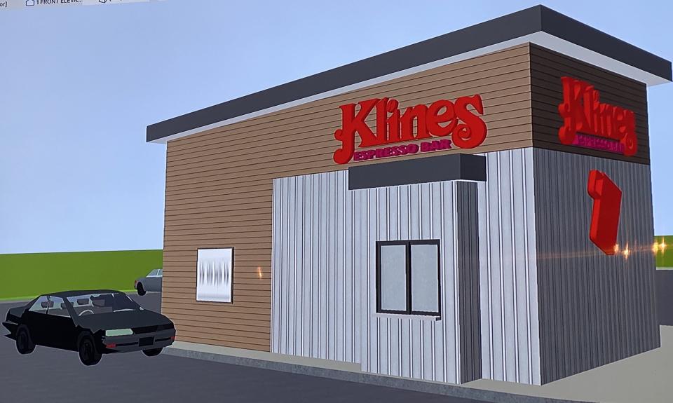 Kim Arehart, owner of Kline's Dairy Bar, is opening Kline's Espresso Bar at the corner of Broad Street and Poplar Avenue in Waynesboro.