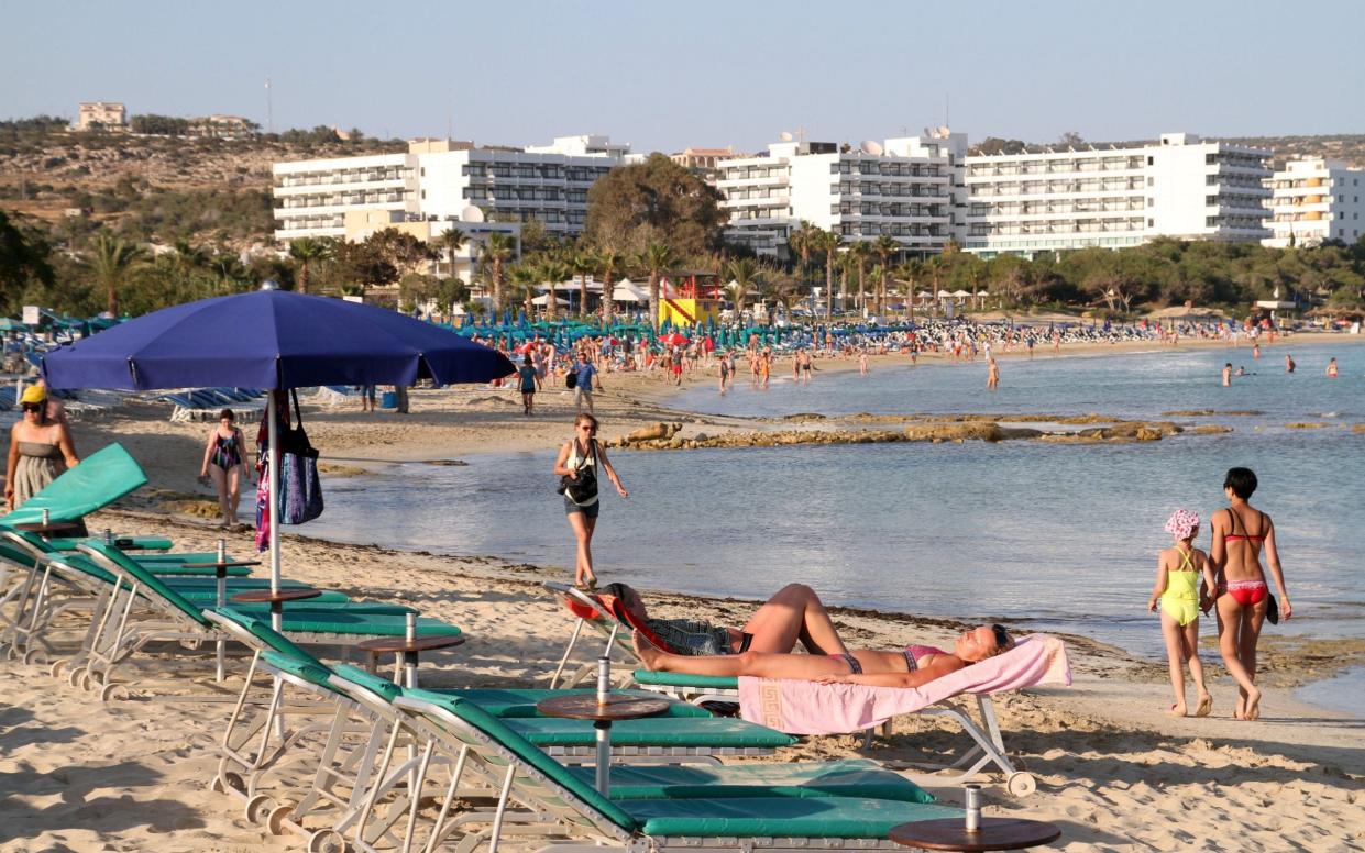 Ayia Napa beach