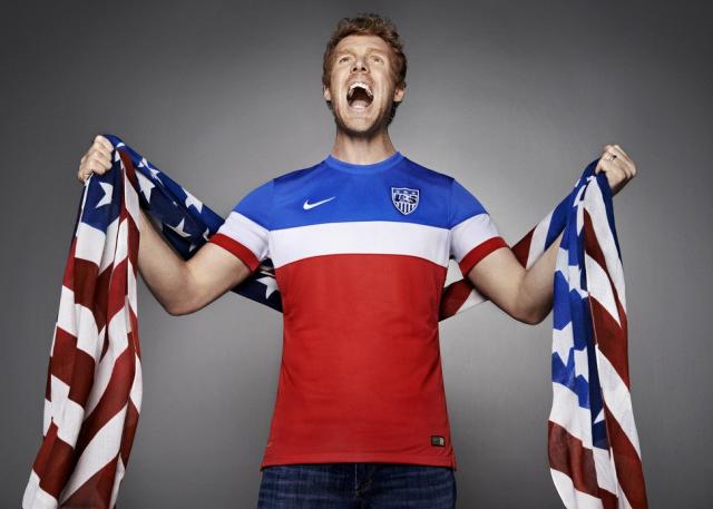 Too French? Nike Rolls Out U.S. World Cup Soccer Uniforms : The Two-Way :  NPR
