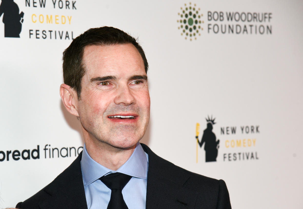 Jimmy Carr at the 17th Annual Stand Up For Heroes held at David Geffen Hall at Lincoln Center on November 6, 2023 in New York City. (Photo by Steve Eichner/Variety via Getty Images)