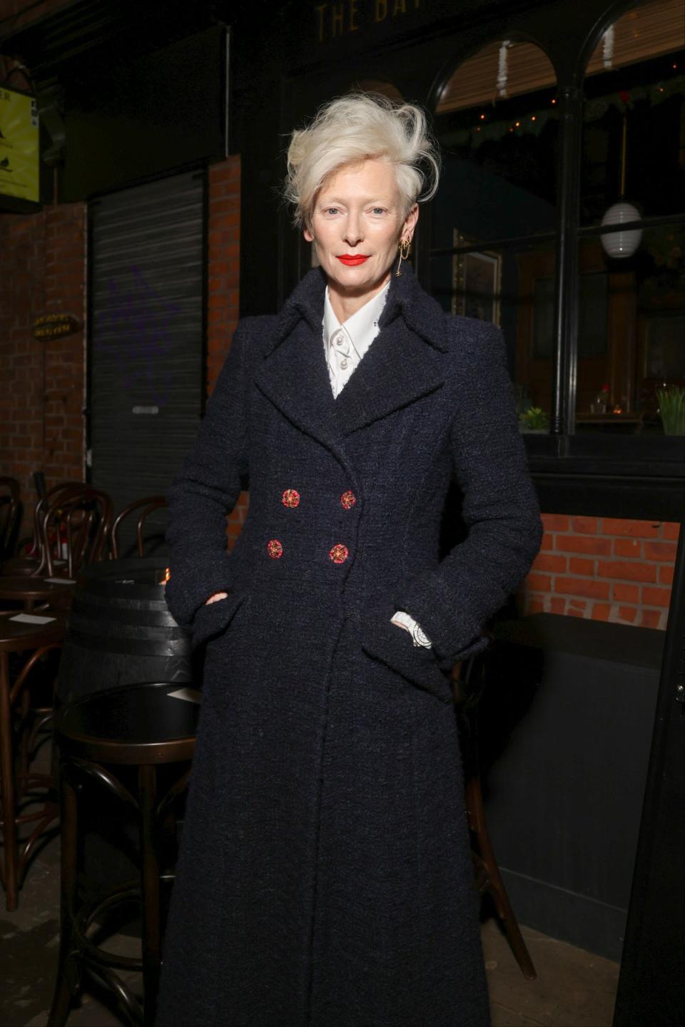 Drift off with a story read by Tilda Swinton (Vianney Le Caer/Invision/AP)