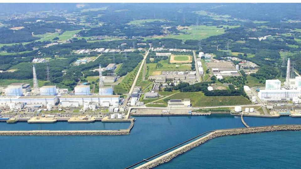 Panorama de la central nuclear de Fukushima. Foto: American Nuclear Society