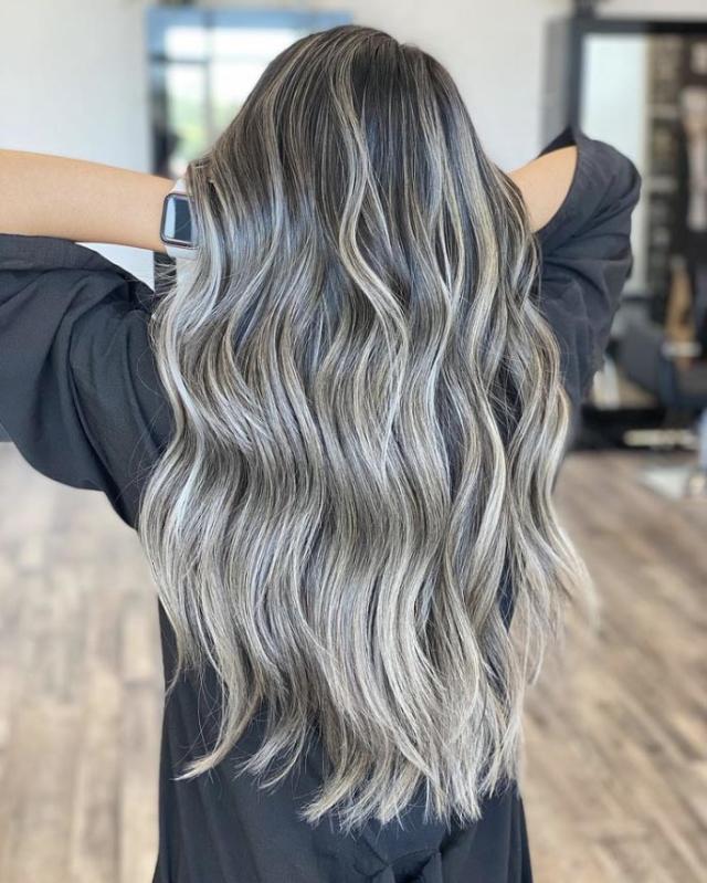 10 Ash Grey Hair Color Ideas To Inspire Your Next Salon