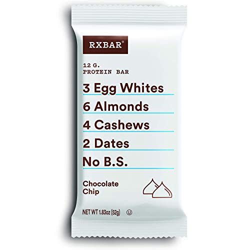 6) RXBAR Protein Bar, Chocolate Chip