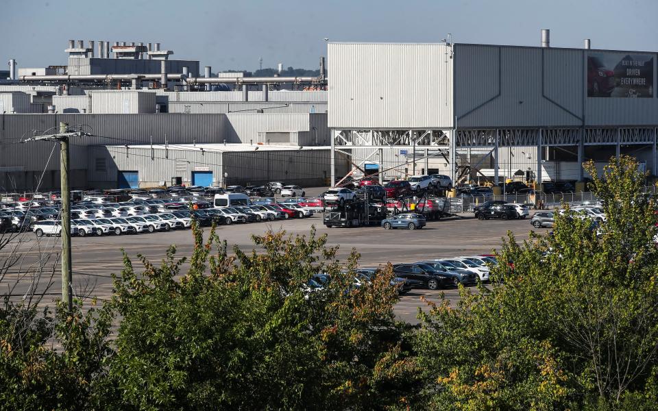 Ford's Louisville Assembly Plant off Fern Valley Road. Sept. 15, 2023