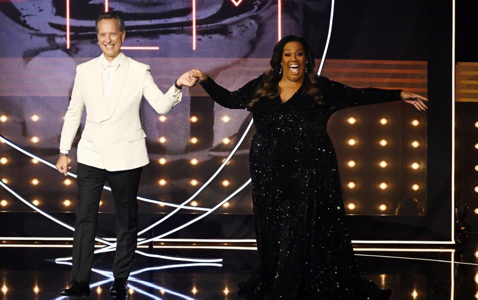 Alison Hammond co-presented this year's Baftas with Richard E Grant - Stuart Wilson/BAFTA