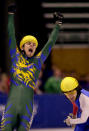 <p>No one’s done more for Australia in the Winter Olympic Games than Steven Bradbury. He was part of the short track relay team that won Australia’s first Winter Olympic medal, a bronze in 1994, and then followed that up with a gold in 2002 in what was called “the most unexpected gold medal in history.” Bradbury, back in last place, avoided a collision that took out the rest of the competitors to skate away with the gold medal. </p>