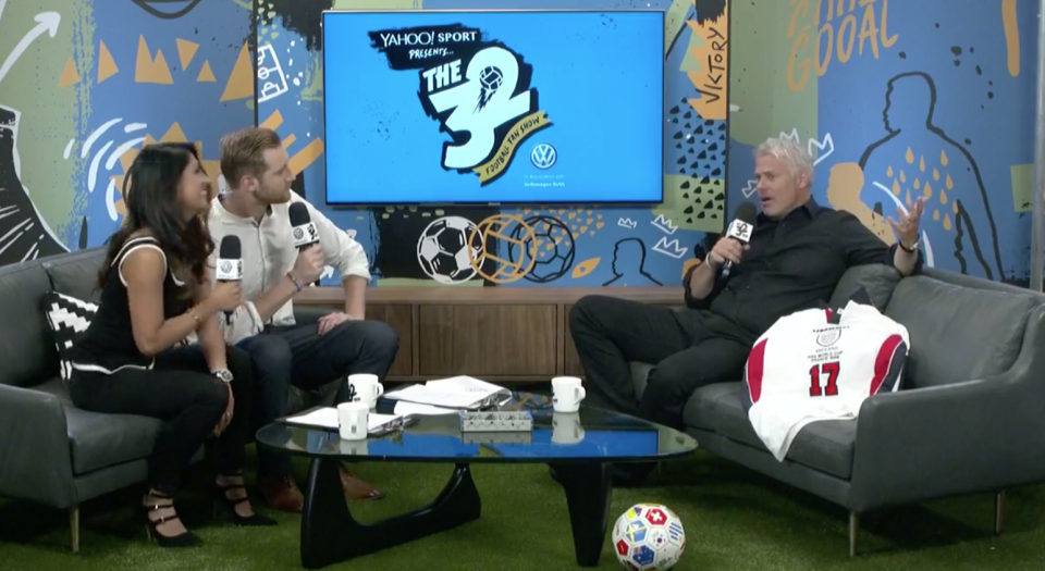 Former Newcastle and England man Rob Lee gave his World Cup views to The 32 on Thursday. (Yahoo)