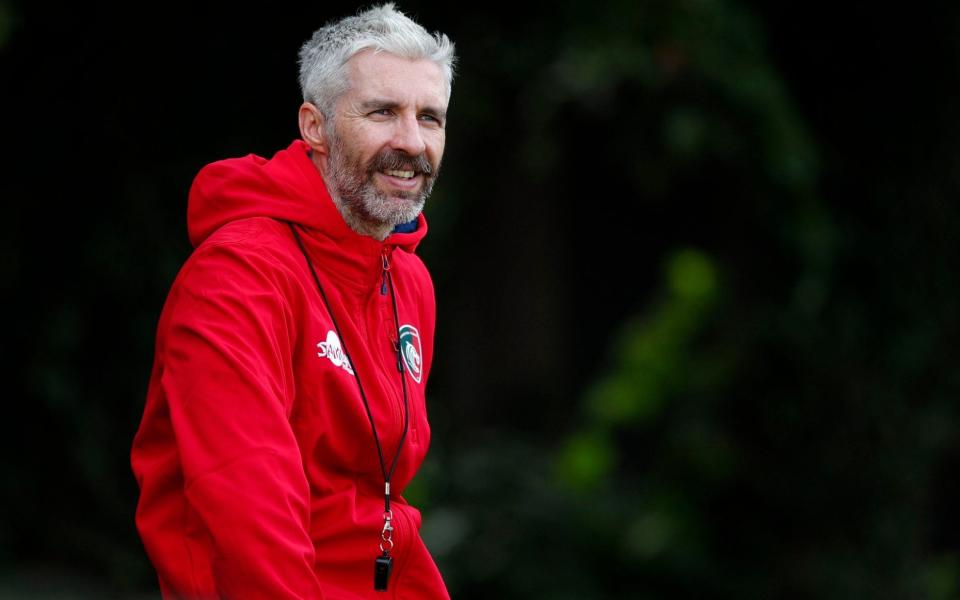 Aled Walters oversees Leicester training - Getty Images/Malcolm Couzens