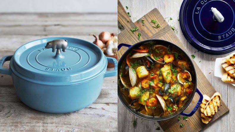 Not only are the Dutch ovens gorgeous, they're incredibly versatile, too.