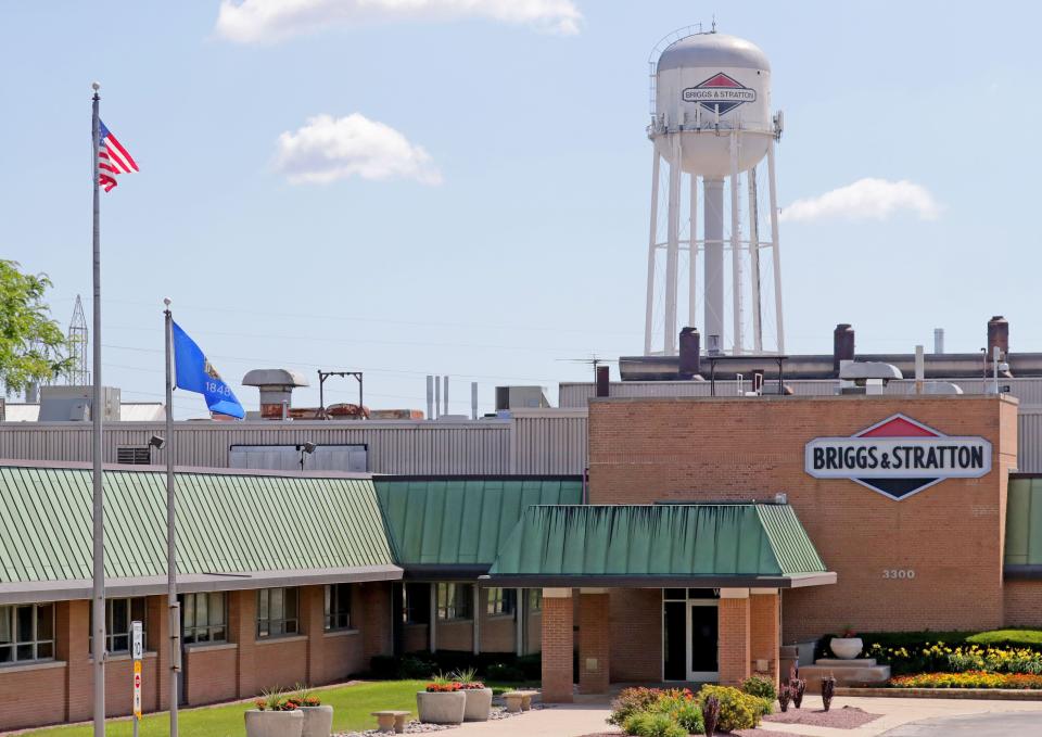 Briggs & Stratton Corp. at 3300 N. 124th St. in Wauwatosa on Monday, July 20, 2020, The small engine manufacturer, founded in Milwaukee in 1908 by an inventor and an investor, on Monday filed for bankruptcy protection. Briggs filed for Chapter 11 in the U.S. Bankruptcy Court for the Eastern District of Missouri. Under Chapter 11, a company and its creditors work out a reorganization plan that enables the business to continue to operate. - Mike De Sisti / Milwaukee Journal Sentinel  