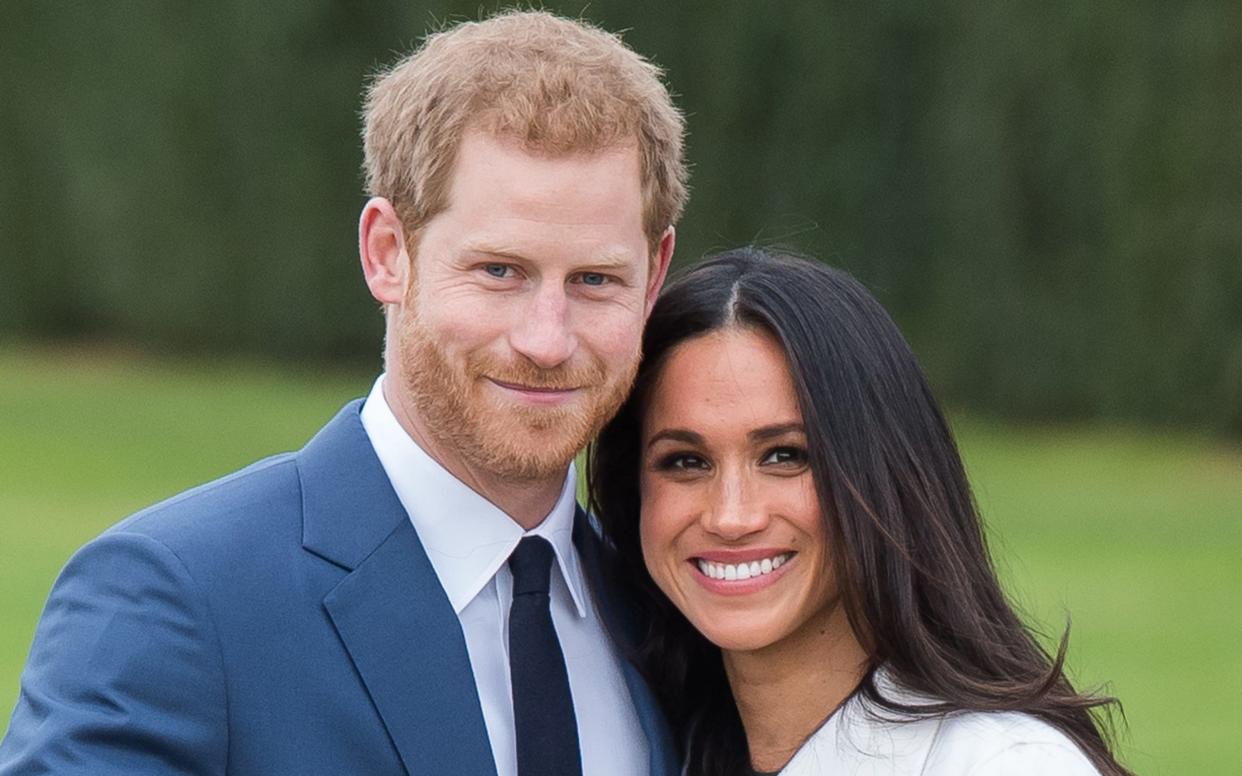 One day my prince will come: Prince Harry and Meghan Markle announced their engagement yesterday following intense speculation - WireImage