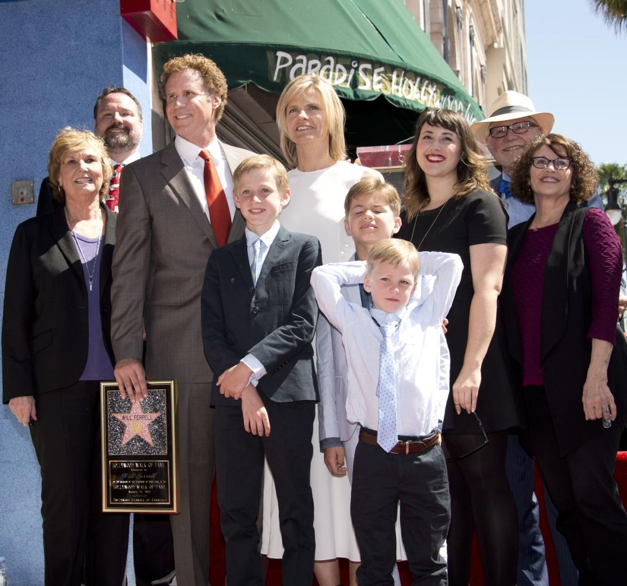 us entertainment hollywood walk of fame ferrell