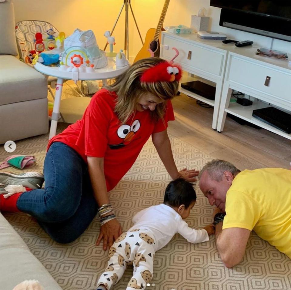 Hoda Kotb, Joel Schiffman and daughter Hope