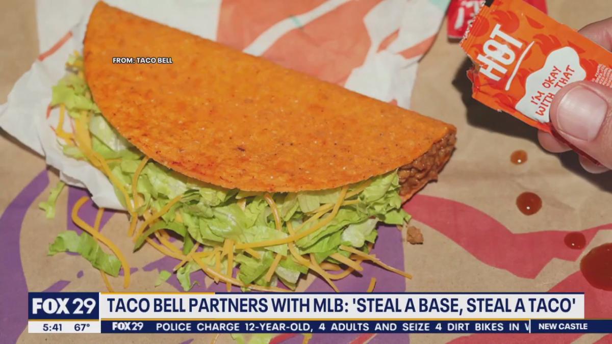 Taco Bell partners with MLB for "Steal a Base, Steal a Taco"