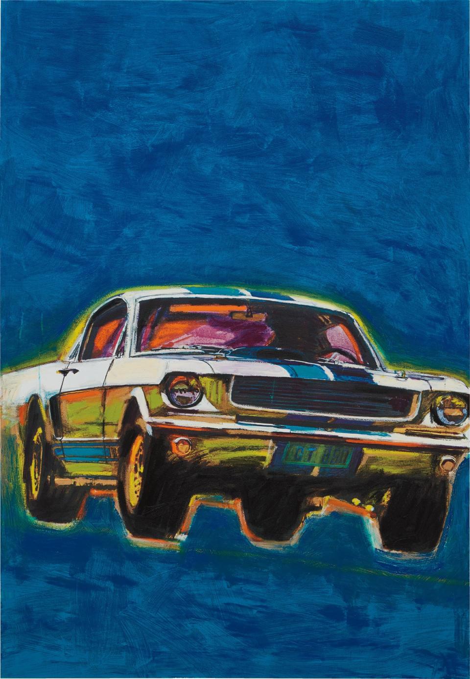 Richard Prince, Mustang Painting, 2014–16