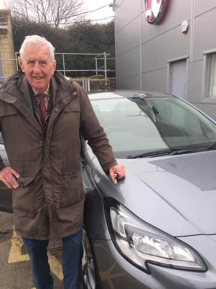 Villager with bright yellow car gives in to critics and buys grey vehicle