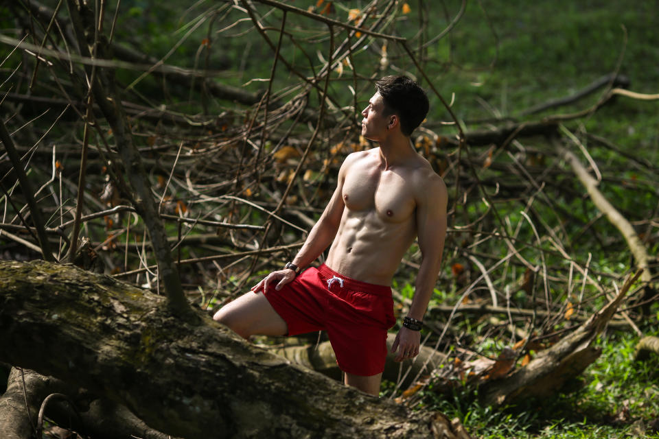 Yahoo #Fitspo of the Week: Aaron Mossadeg  (PHOTO: Cheryl Tay)