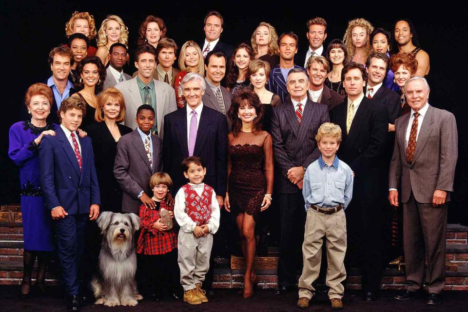 <p>ABC/ROBERT MILAZZO </p> The cast of "All My Children"