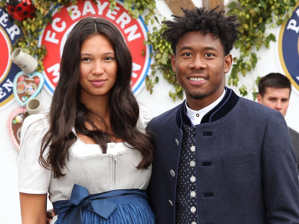 Zum zweiten Mal Eltern: David Alaba und Shalimar Heppner. (Bild: imago images/Eventpress)