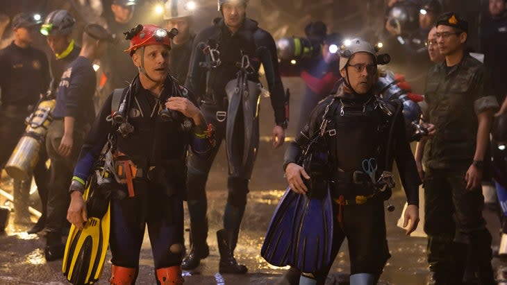 <span class="article__caption">Director Ron Howard and his crew perfectly recreated the cave sections Stanton and his fellow rescuers said were the most difficult.</span> (Photo: Vince Valitutti/Metro Goldwyn Mayer Pictures)