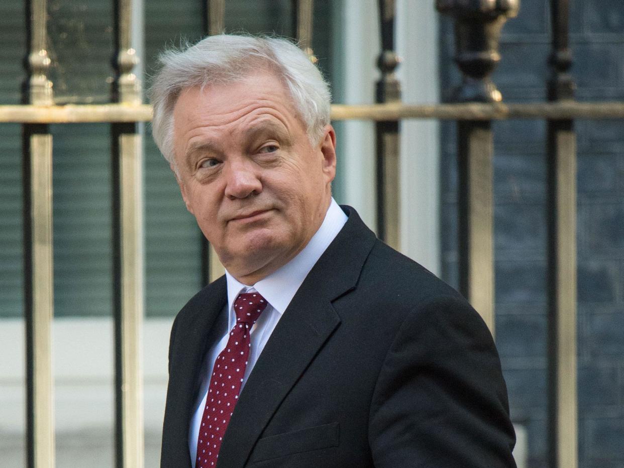 Brexit Secretary David Davis: Dominic Lipinski/PA