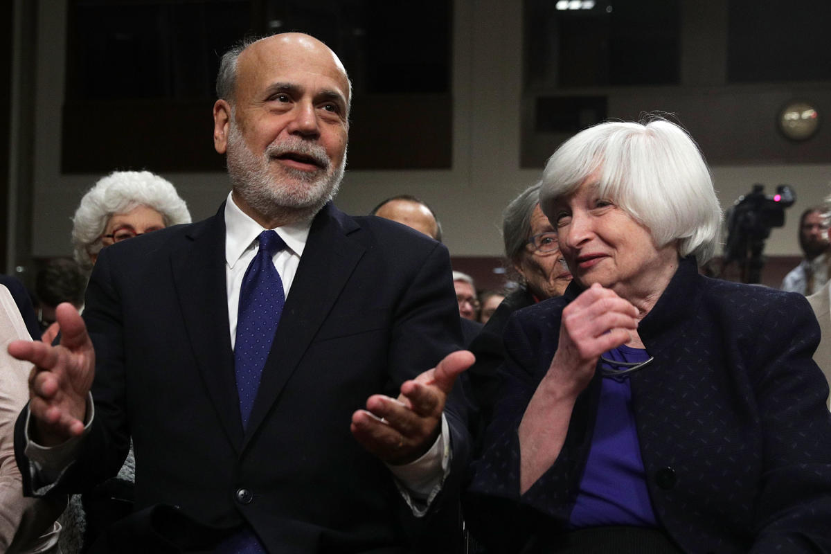 Yellen, Bernanke see the US economy avoiding a recession