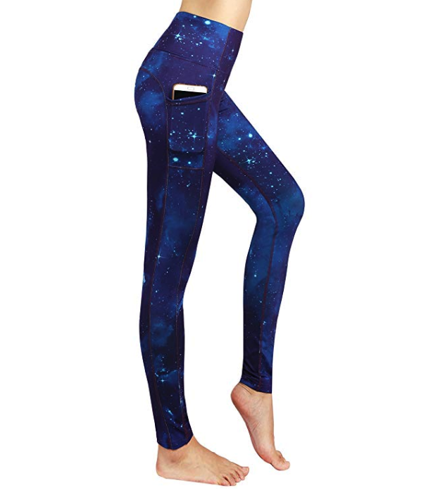 3) Cosmic Print Workout Legging