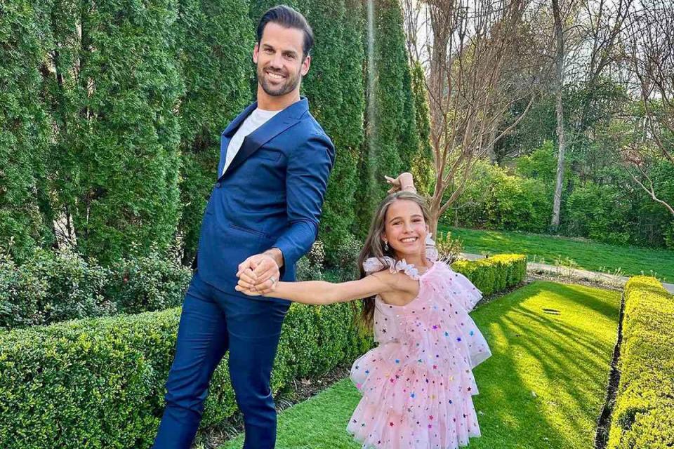 <p>Jessie James Decker/Instagram</p> Eric Decker and daughter Vivianne Rose Decker