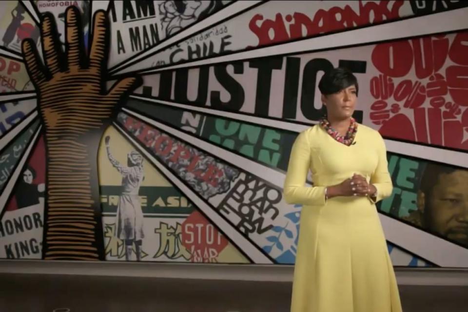 <div class="inline-image__caption"><p>Atlanta Mayor Keisha Lance Bottoms addresses the virtual Democratic National Convention on August 20, 2020. </p></div> <div class="inline-image__credit">Getty</div>