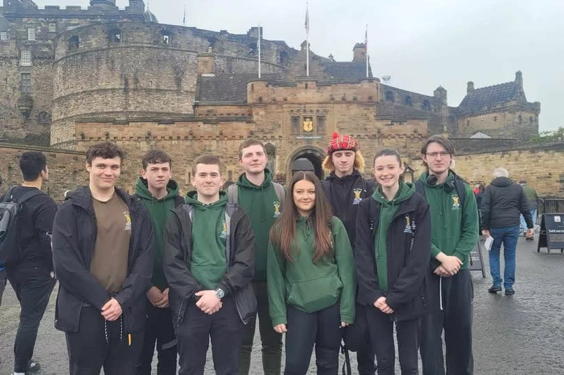 They enjoyed a great day out learning the history of the Royal Regiment of Scotland -Credit:Newmains Army Cadets