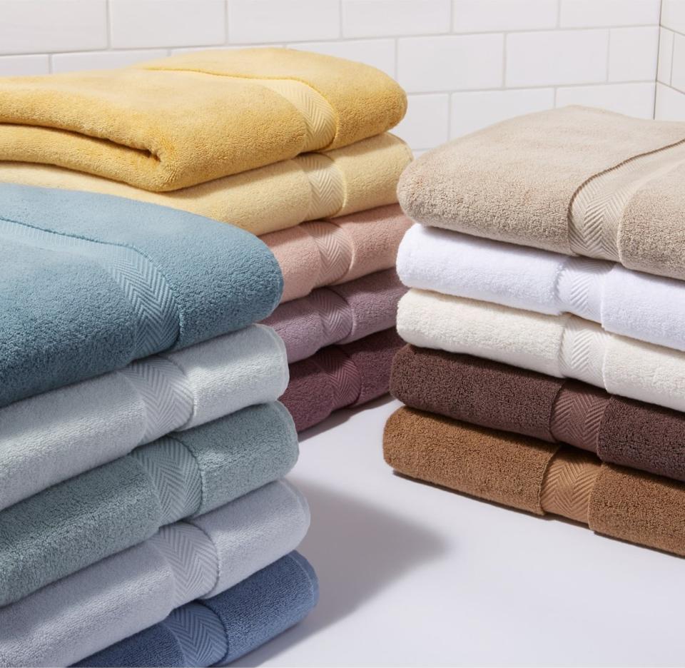 Nordstrom's towels are specially woven for maximum absorbency. No more still-damp towels a solid 24 hours after you showered! <a rel="nofollow noopener" href="https://click.linksynergy.com/deeplink?id=FFSlEqCCN*I&mid=1237&murl=https://shop.nordstrom.com/s/nordstrom-at-home-hydrocotton-bath-towel/2930904" target="_blank" data-ylk="slk:SHOP NOW;elm:context_link;itc:0;sec:content-canvas" class="link ">SHOP NOW</a>: Hydrocotton Bath Towel by Nordstrom at Home, $21 $29