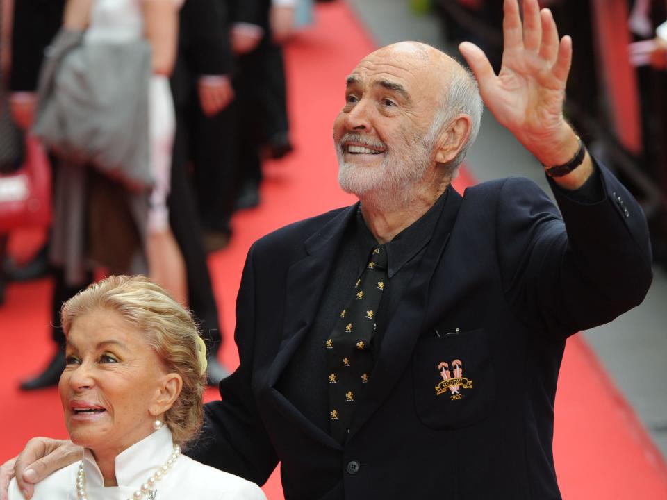 Micheline Connery and Sir Sean Connery attends The Edinburgh Film Festival on June 16, 2010 in Edinburgh, Scotland.