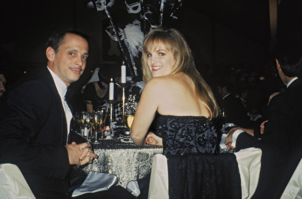 John Waters and Patty Hearst in 1990. (Photo: Tom Gates via Getty Images)
