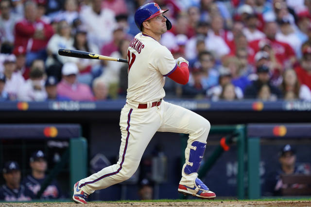 Marsh Madness! Phillies beat Braves 8-3 in Game 4, into NLCS,  KSEE24