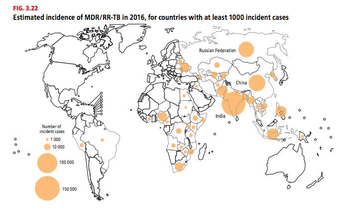 (Photo: Courtesy the World Health Organizations Global Tuberculosis Report 2017)