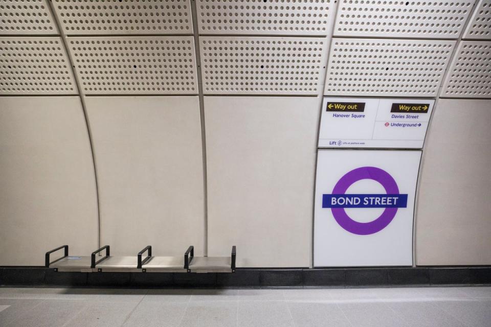 Bond Street’s £660m station: due to open five months after the rest of the Elizabeth line (TfL)