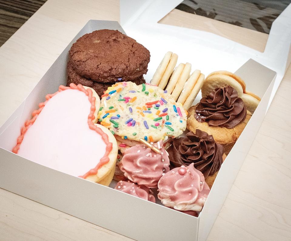 ValentineÕs Day Cookie Box from Bossy Bakers