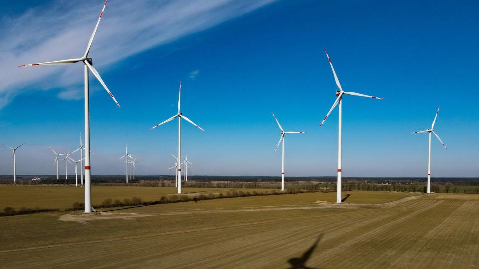 Insgesamt gibt es derzeit rund 30.000 Windräder in Deutschland. (Bild: dpa)