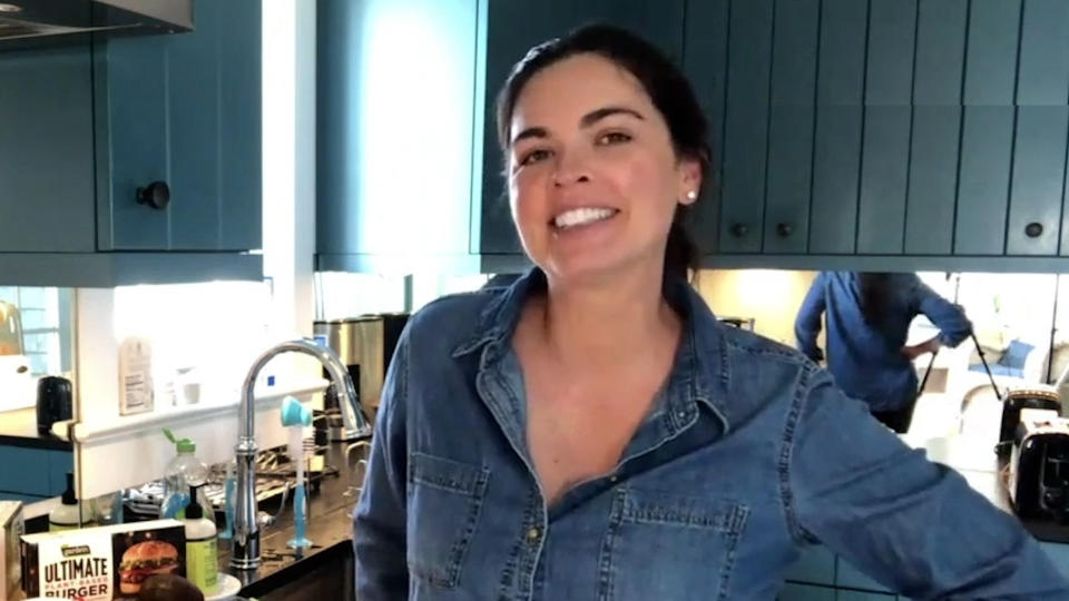 Chef Katie Lee is a new mom with a high-protein breakfast challenge.