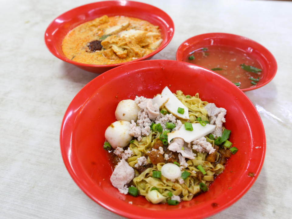 Sheng Ji Fishball Noodle 01 - bak chor mee