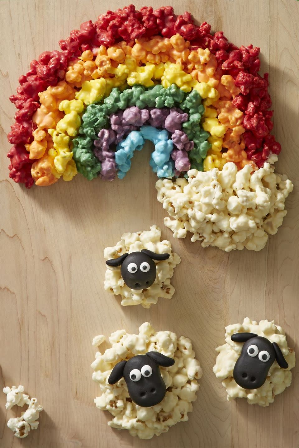 <p>What lies at the end of the rainbow? We hope it's this sweet and colorful popcorn snack!</p><p>Get the <strong><a href="https://www.womansday.com/food-recipes/food-drinks/recipes/a58124/popcorn-rainbow-recipe/" rel="nofollow noopener" target="_blank" data-ylk="slk:Popcorn Rainbow recipe;elm:context_link;itc:0;sec:content-canvas" class="link ">Popcorn Rainbow recipe</a> </strong>from Woman's Day. </p>