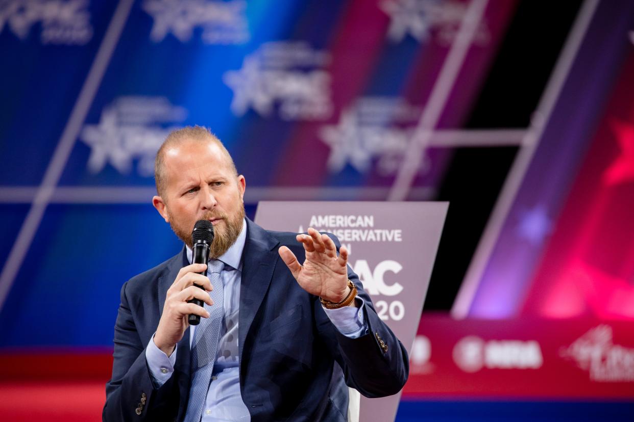 <p>Brad Parscale is reportedly helping Caitlin Jenner in her bid for California governor. File photo.</p> (Photo by Samuel Corum/Getty Images)