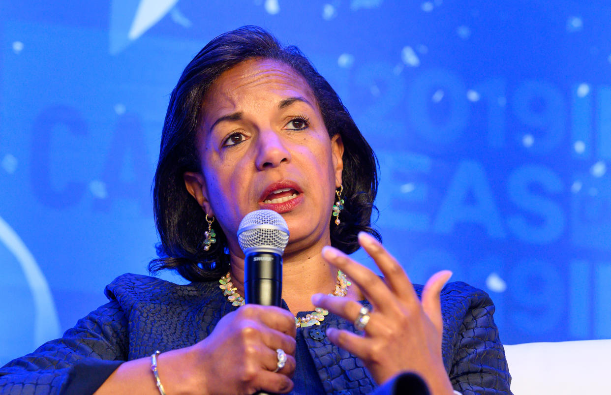 WASHINGTON, DC, UNITED STATES - 2019/05/22: Ambassador Susan Rice, former U.S. National Security Adviser and U.S. Ambassador to the United Nations, speaking at The Center for American Progress CAP 2019 Ideas Conference. (Photo by Michael Brochstein/SOPA Images/LightRocket via Getty Images)