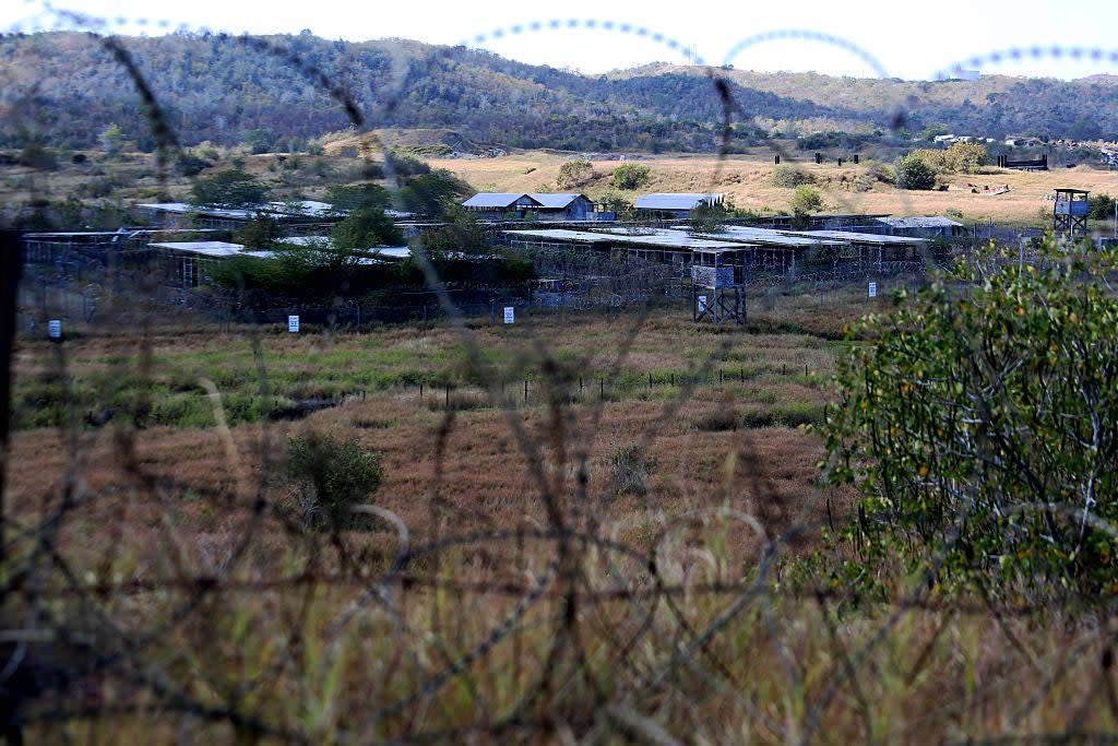 GUANTANAMO BAY, CUBA - Camp X-Ray, the infamous prison hastily erected in 2002 to imprison captives from Afghanistan and elsewhere on Jan. 27, 2017. It is now a derelict relic. (Michelle Shephard/Toronto Star via Getty Images)